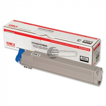 OKI Toner-Kit schwarz HC (42918916)