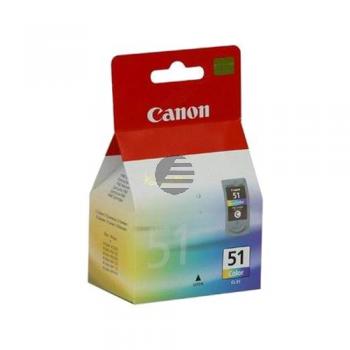 Canon Tintendruckkopf cyan/magenta/gelb HC (0618B001, CL-51)