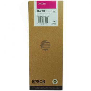 Epson Tintenpatrone magenta HC (C13T606B00, T606B)