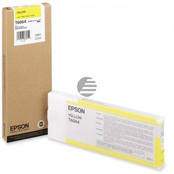 Epson Tintenpatrone gelb HC (C13T606400, T6064)