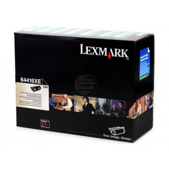 Lexmark Toner-Kartusche Prebate schwarz HC plus (64416XE)
