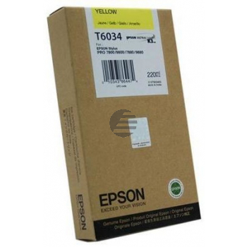 Epson Tintenpatrone gelb HC (C13T567400, T5674)