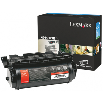 Lexmark Toner-Kartusche schwarz HC (X644H21E)