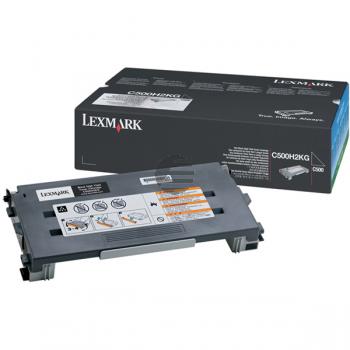 Lexmark Toner-Kartusche schwarz HC (C500H2KG)
