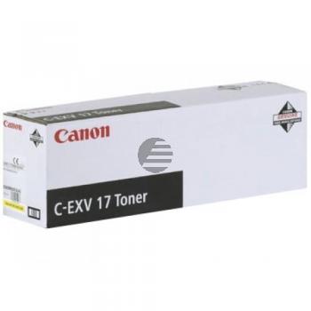 Canon Toner-Kit gelb (0259B002, C-EXV17)