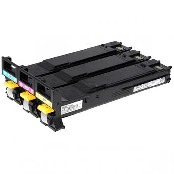 QMS Toner-Kit gelb, cyan, magenta HC (A06VJ53) QMS Toner-Kit gelb, cyan, magenta HC (A06VJ53)