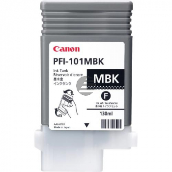 Canon Tintenpatrone schwarz matt (0882B001, PFI-101MBK)