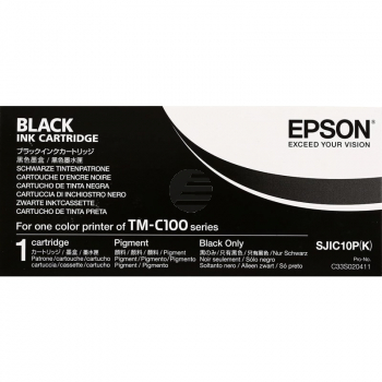 Epson Tintenpatrone schwarz (C33S020411, SJIC10P(K))