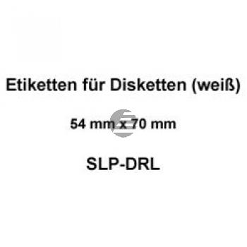 Seiko Etiketten für Disks weiß (SLP-DRL)