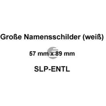 Seiko Namensschilder-Etiketten weiß (SLP-ENTL)