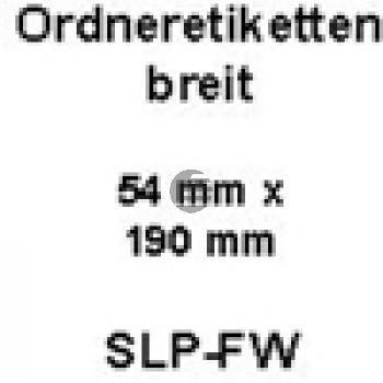 Seiko Etiketten für Ordner weiß (SLP-FW)