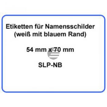 Seiko Namensschilder-Etiketten weiß/rot (SLP-NB)