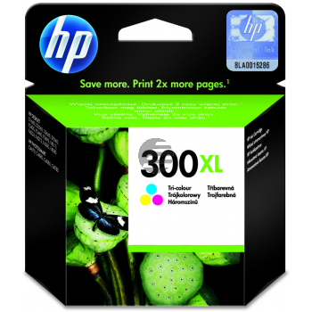 HP Tintendruckkopf cyan/magenta/gelb HC (CC644EE, 300XL)