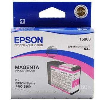 Epson Tintenpatrone magenta (C13T580300, T5803)