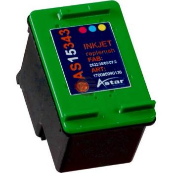 Astar Tintendruckkopf cyan/gelb/magenta (AS15343) ersetzt 343