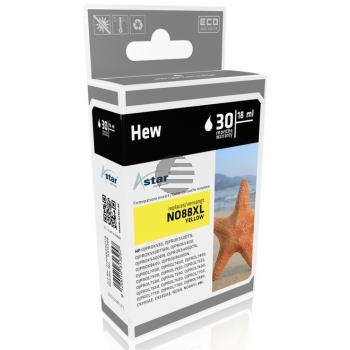 Astar Tintenpatrone gelb HC (AS15388) ersetzt 88XL