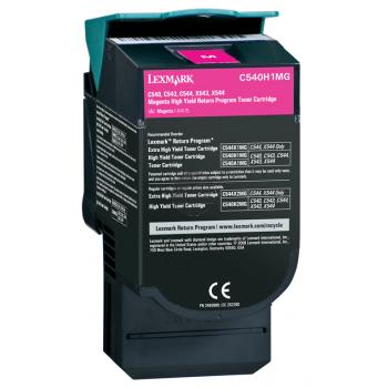Lexmark Toner-Kit Prebate magenta HC (C540H1MG)