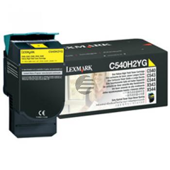 Lexmark Toner-Kit gelb HC (C540H2YG)