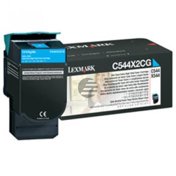 Lexmark Toner-Kit cyan HC plus (C544X2CG)