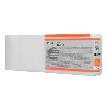 Epson Tintenpatrone orange HC plus (C13T636A00, T636A)