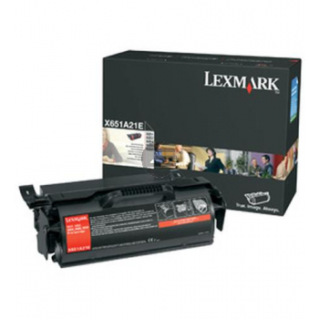 Lexmark Toner-Kartusche schwarz (X651A21A)