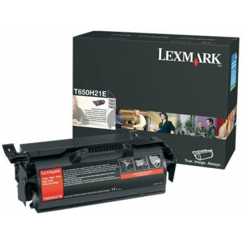Lexmark Toner-Kartusche schwarz HC (T650H21E)