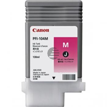 Canon Tintenpatrone magenta (3631B001, PFI-104M)