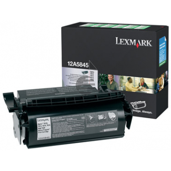 Lexmark Toner-Kartusche Corporate schwarz HC (12A6844)