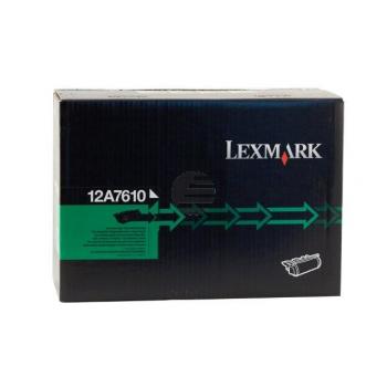 Lexmark Toner-Kartusche Return schwarz HC plus (12A7610)