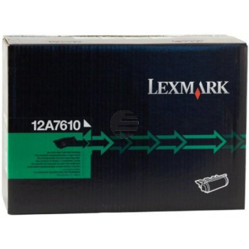 Lexmark Toner-Kartusche Return schwarz HC plus (12A7610)