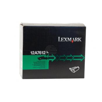 Lexmark Toner-Kartusche refurbished schwarz HC (12A7612)