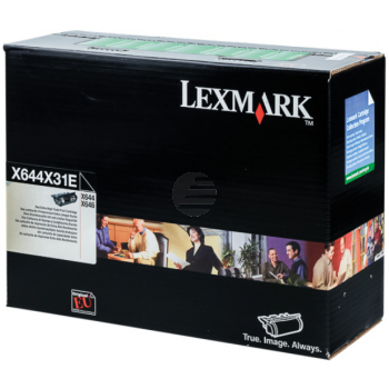 Lexmark Toner-Kartusche schwarz HC plus (X644X31E)