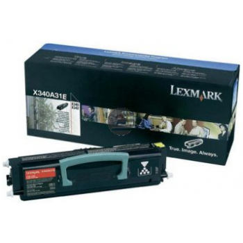Lexmark Toner-Kartusche Corporate schwarz HC (X340H31E)