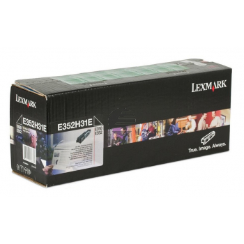 Lexmark Toner-Kartusche Corporate schwarz HC (E352H31E)