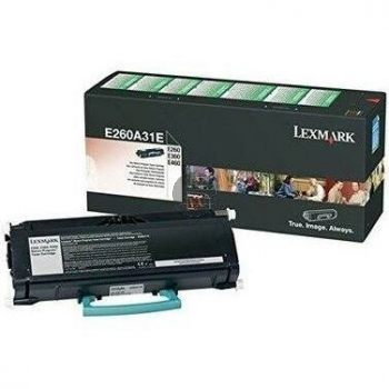 Lexmark Toner-Kartusche Corporate schwarz (E260A31E)