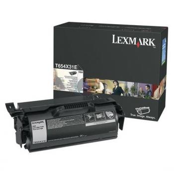 Lexmark Toner-Kartusche schwarz HC plus (T654X31E)
