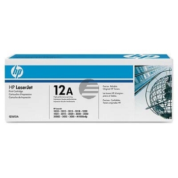 HP Toner-Kartusche 2 x schwarz (Q2612AD, 12AD)