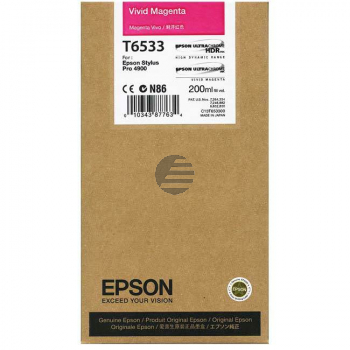 Epson Tintenpatrone magenta (C13T653300, T6533)
