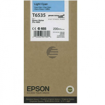 Epson Tintenpatrone cyan light (C13T653500, T6535)