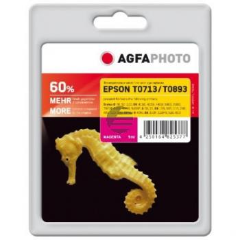 Agfaphoto Tintenpatrone magenta (APET071_T089MD) ersetzt T0713, T0893