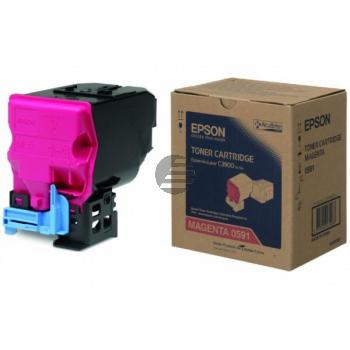 Epson Toner-Kit magenta (C13S050591, 0591)