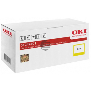 OKI Fotoleitertrommel gelb (01247401)