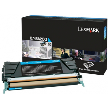 Lexmark Toner-Kit cyan (X746A2CG)