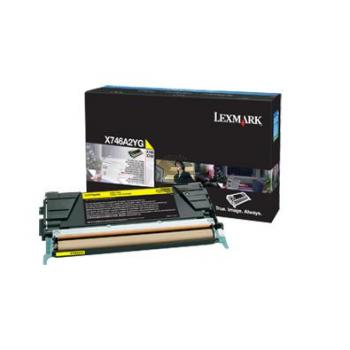 Lexmark Toner-Kit gelb (X746A2YG)