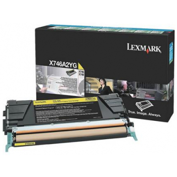 Lexmark Toner-Kit gelb (X746A2YG)