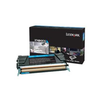 Lexmark Toner-Kit cyan HC (X748H2CG)