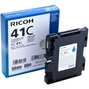 Ricoh Gel-Kartusche cyan HC (405762, GC-41CH)