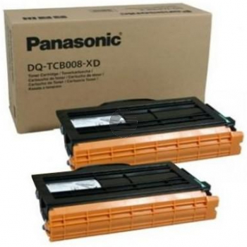 Panasonic Toner-Kit 2 x schwarz (DQ-TCB008XD)