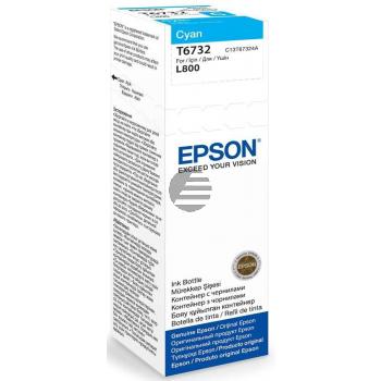 Epson Tintennachfüllfläschchen cyan (C13T67324A10, T6732)