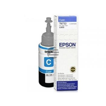 Epson Tintennachfüllfläschchen cyan (C13T67324A10, T6732)